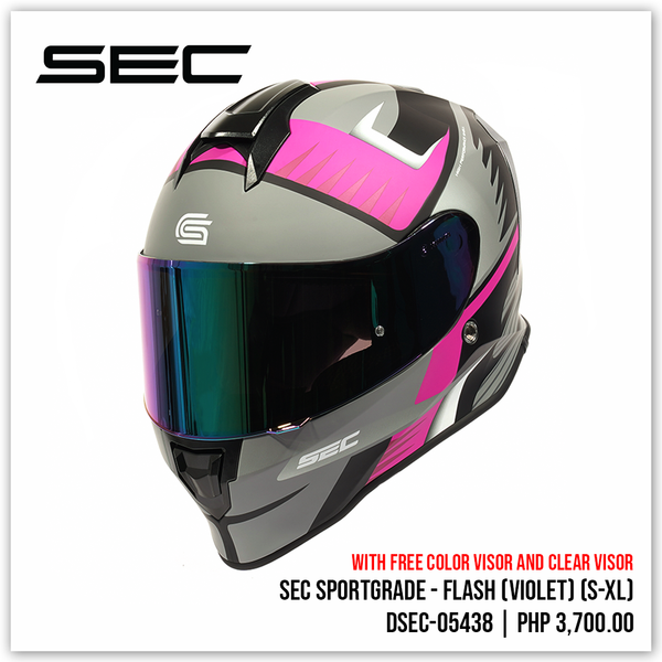 SEC Sportgrade - Flash (Violet) – SEC Motosupply
