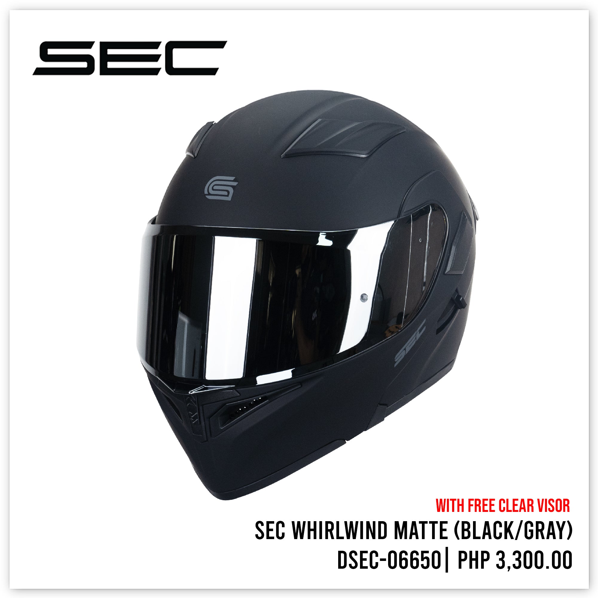 WHIRLWIND - PLAIN 23-24 (BLACK/GRAY)