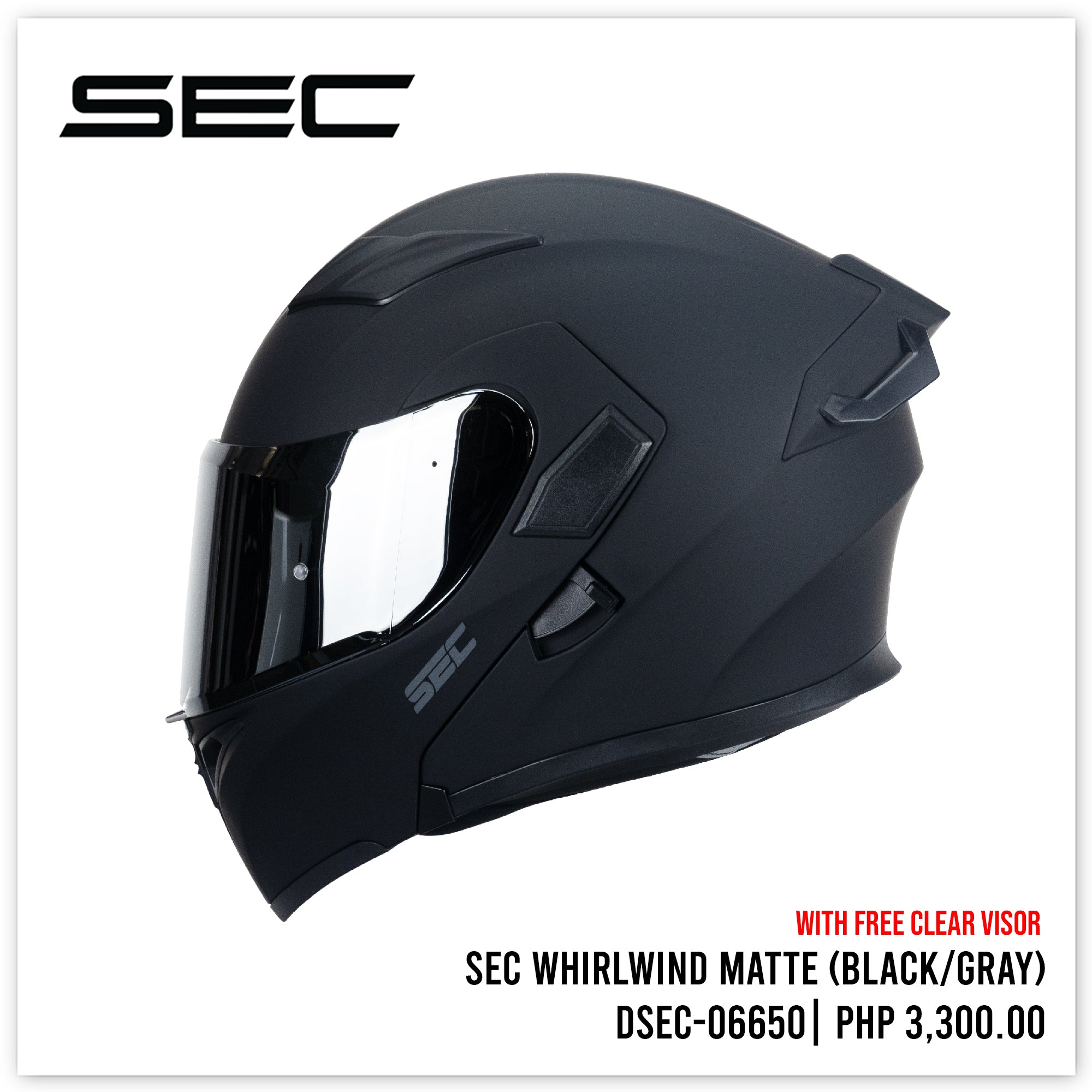 WHIRLWIND - PLAIN 23-24 (BLACK/GRAY)