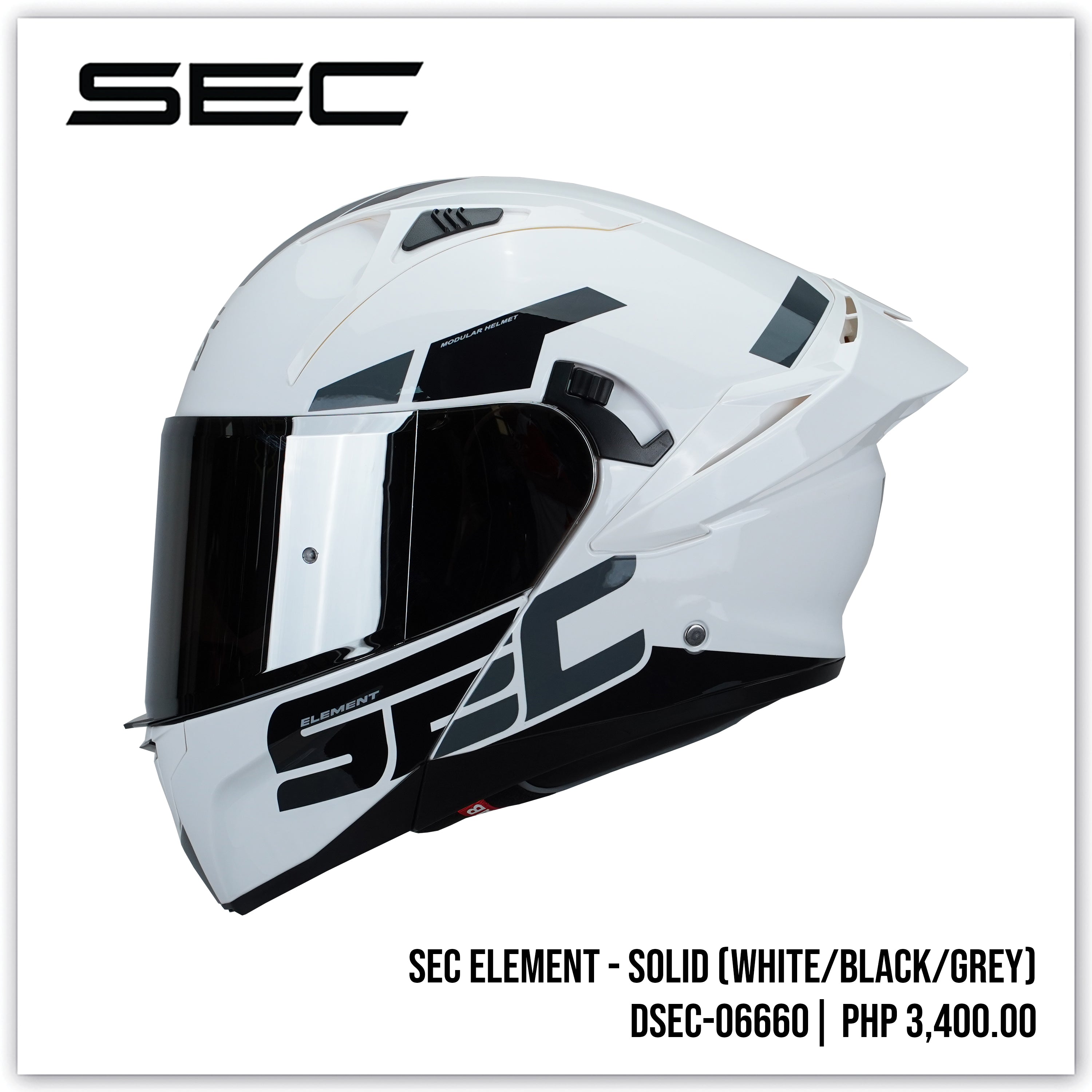 SEC ELEMENT - SOLID (WHITE/BLACK/GREY)