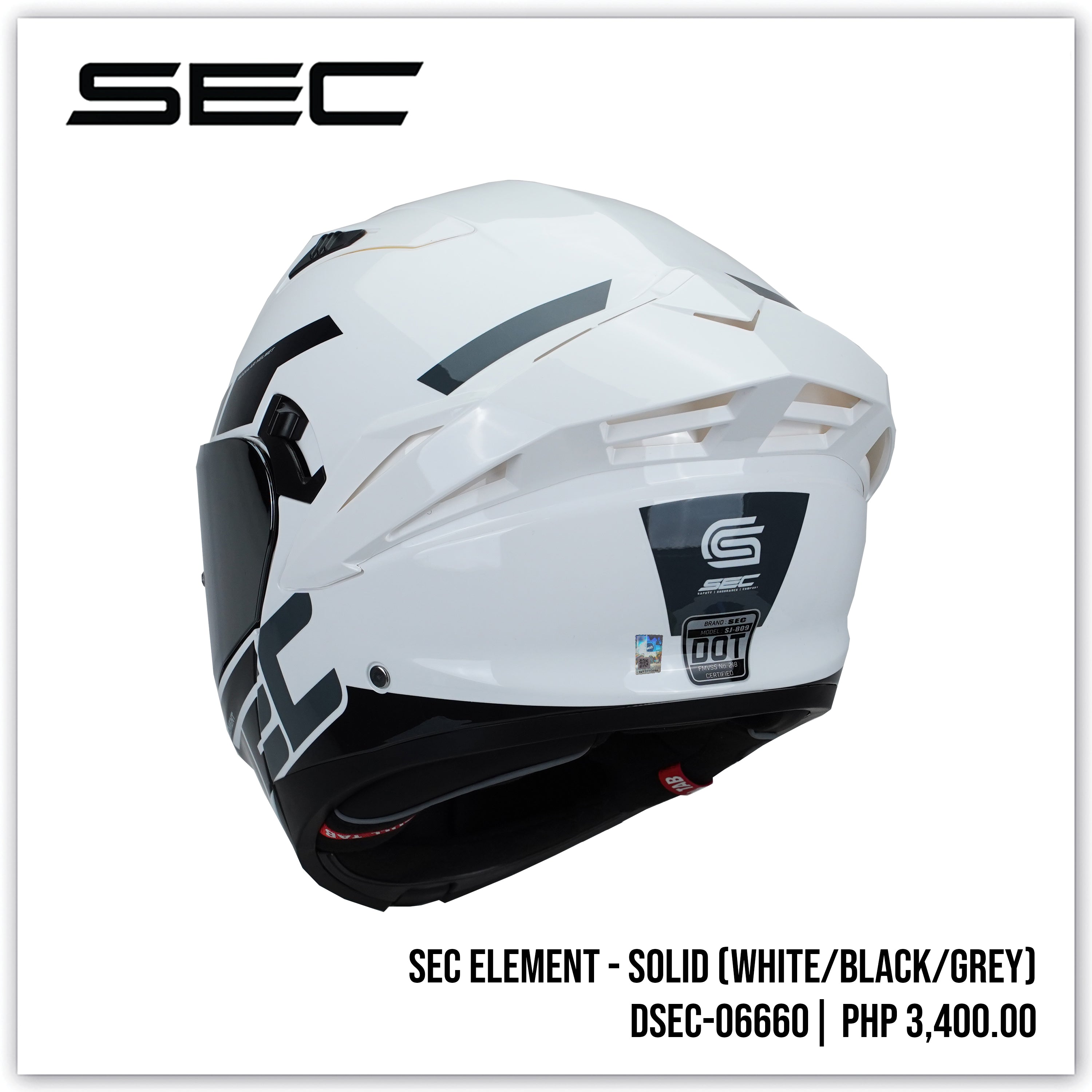 element motorcycle helmet SEC ELEMENT