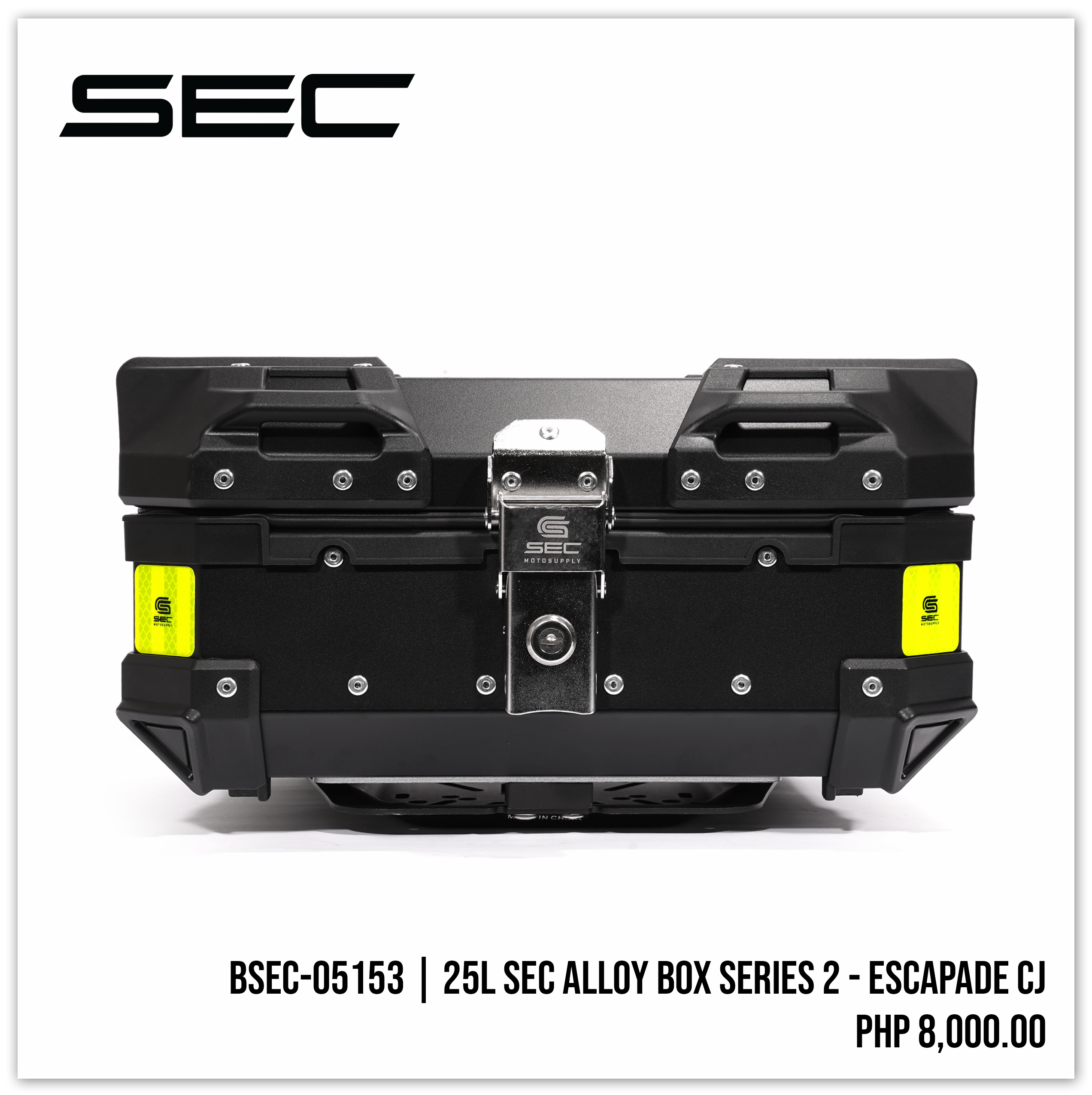 25L SEC Alloy Box Series 2 - ESCAPADE CJ