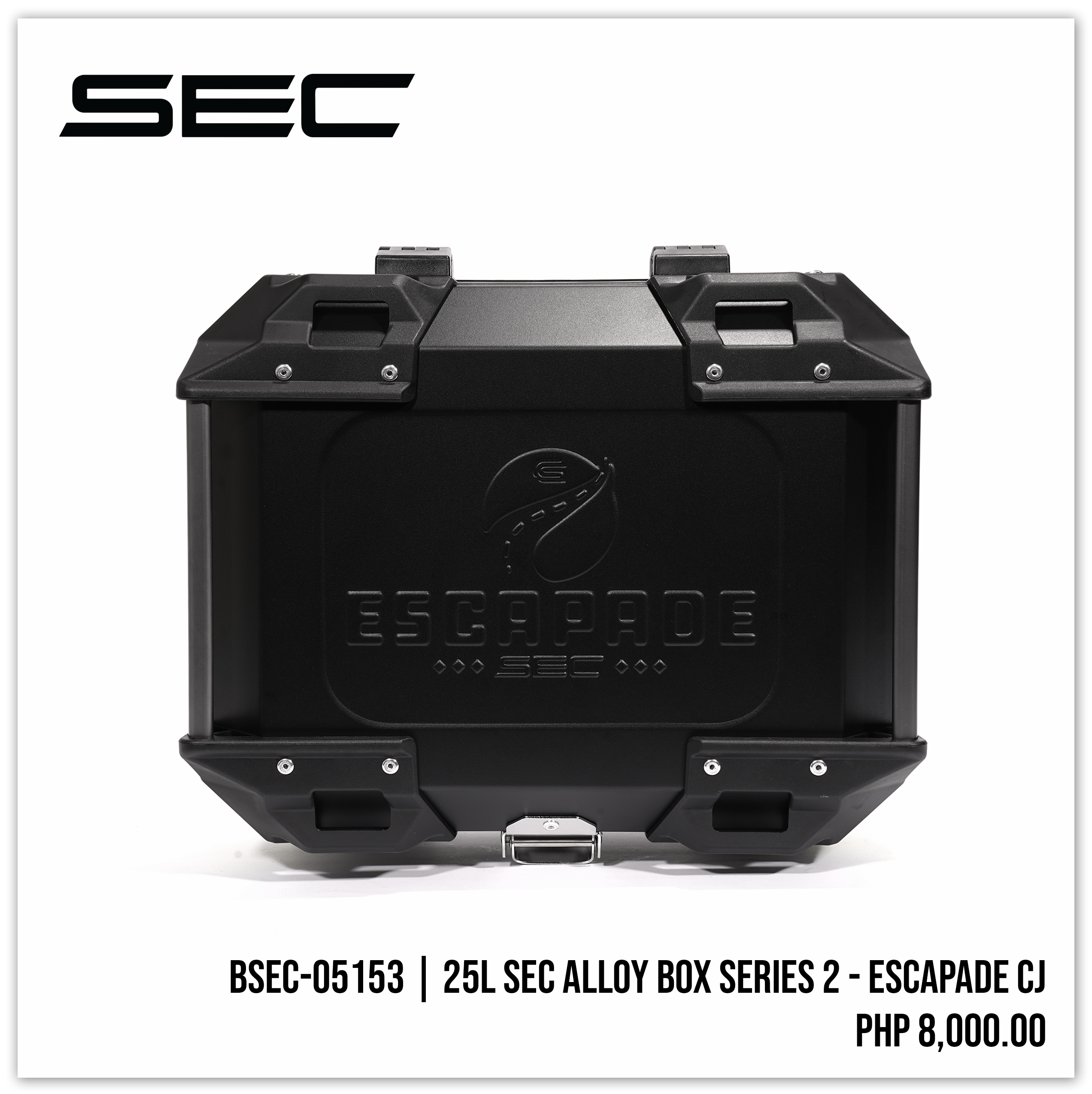 25L SEC Alloy Box Series 2 - ESCAPADE CJ