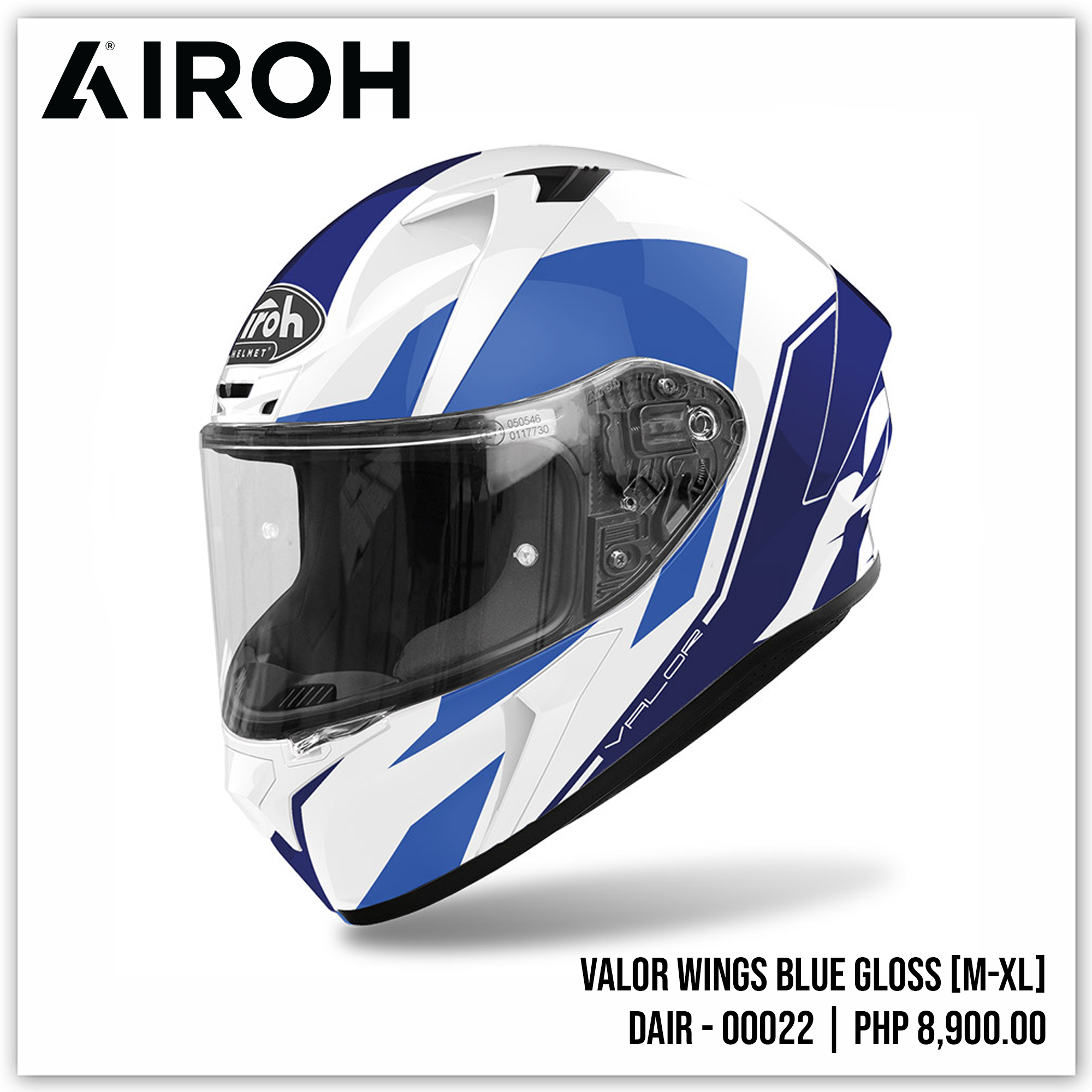 VALOR WINGS BLUE GLOSS