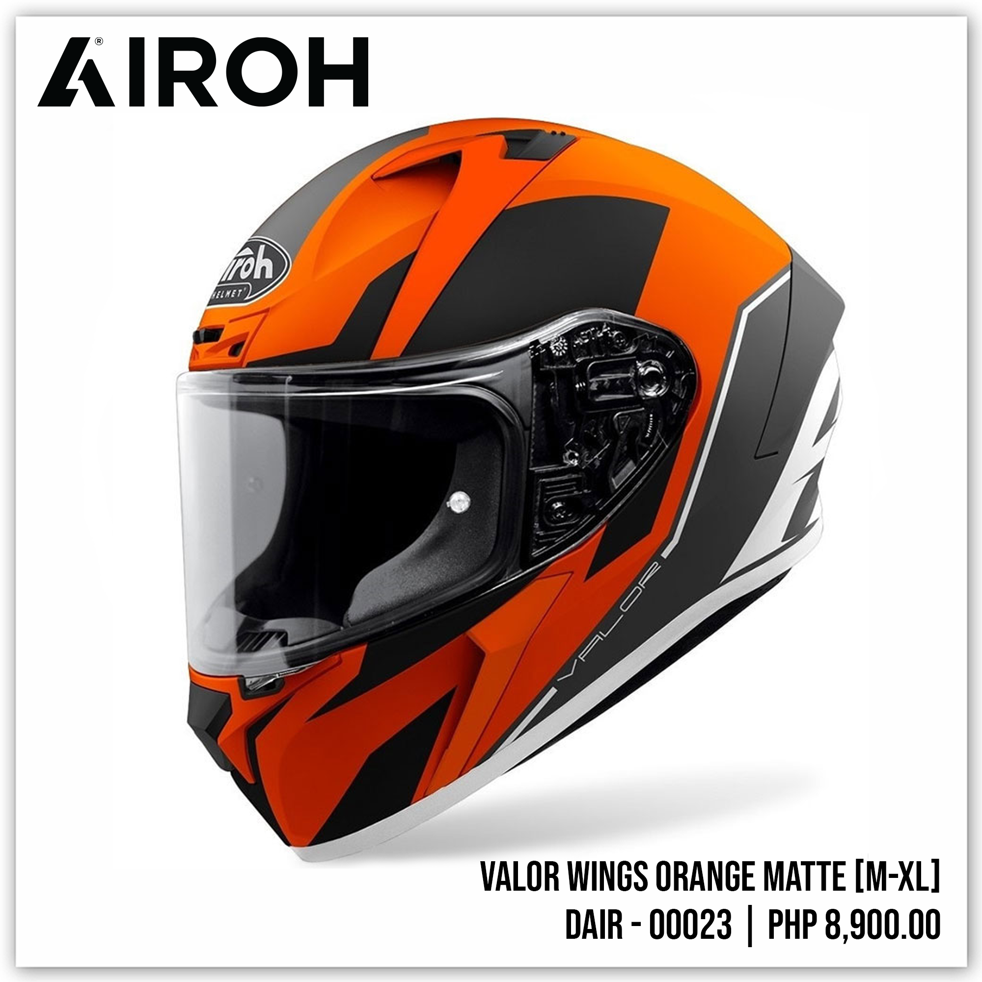 VALOR WINGS ORANGE MATTE