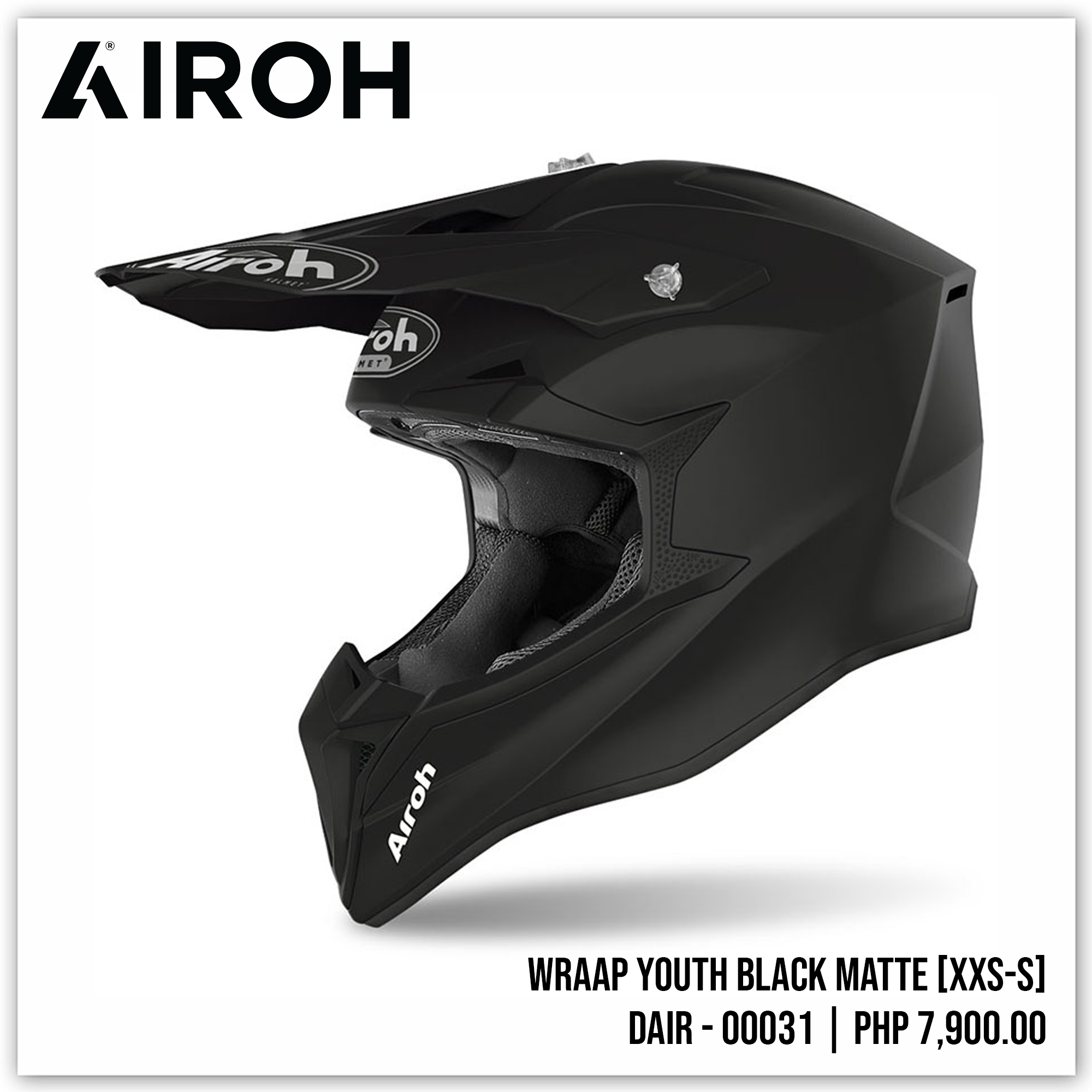 WRAAP YOUTH COLOR BLACK MATTE