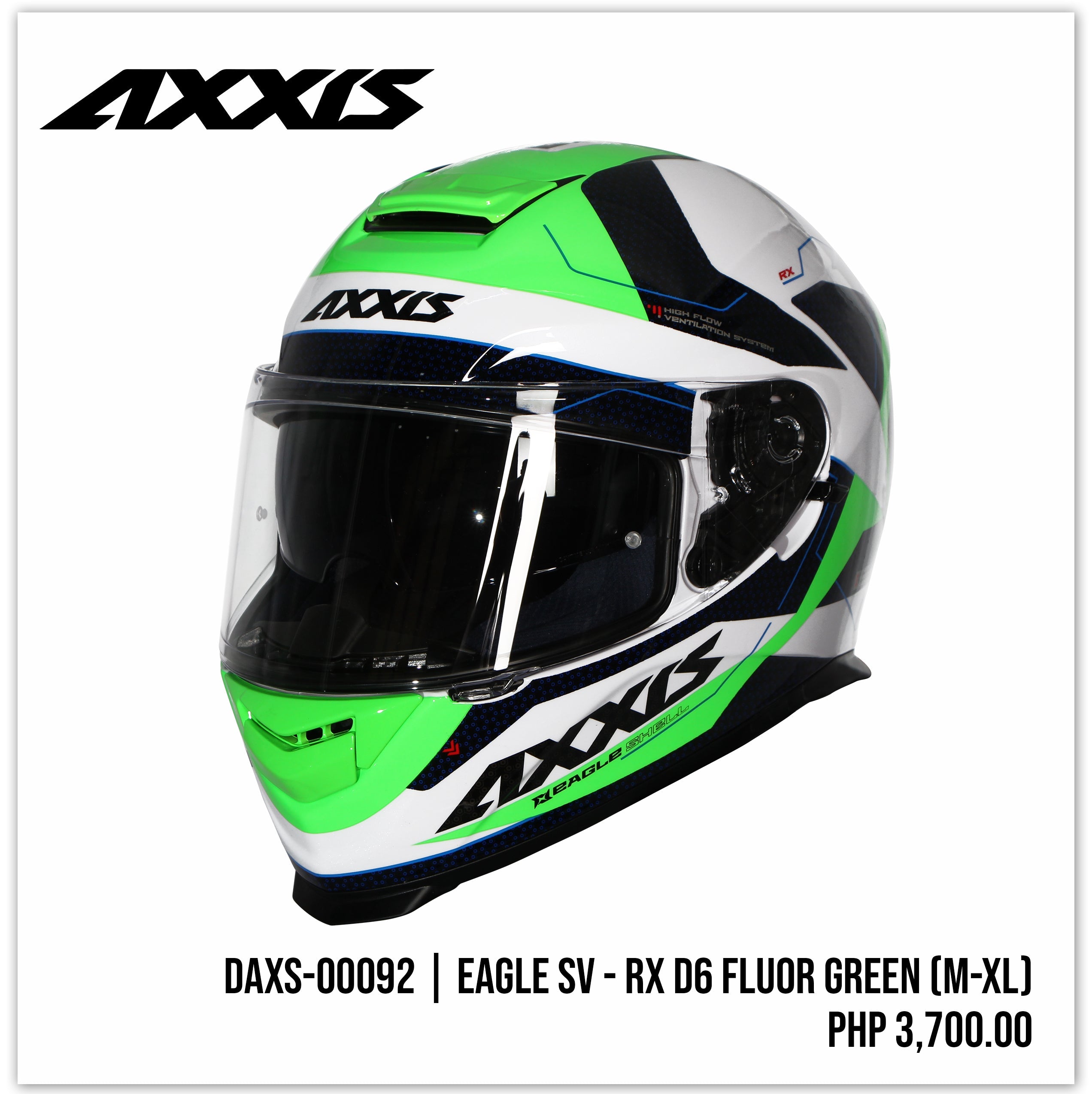 Eagle SV - RX D6 Gloss Fluor Green