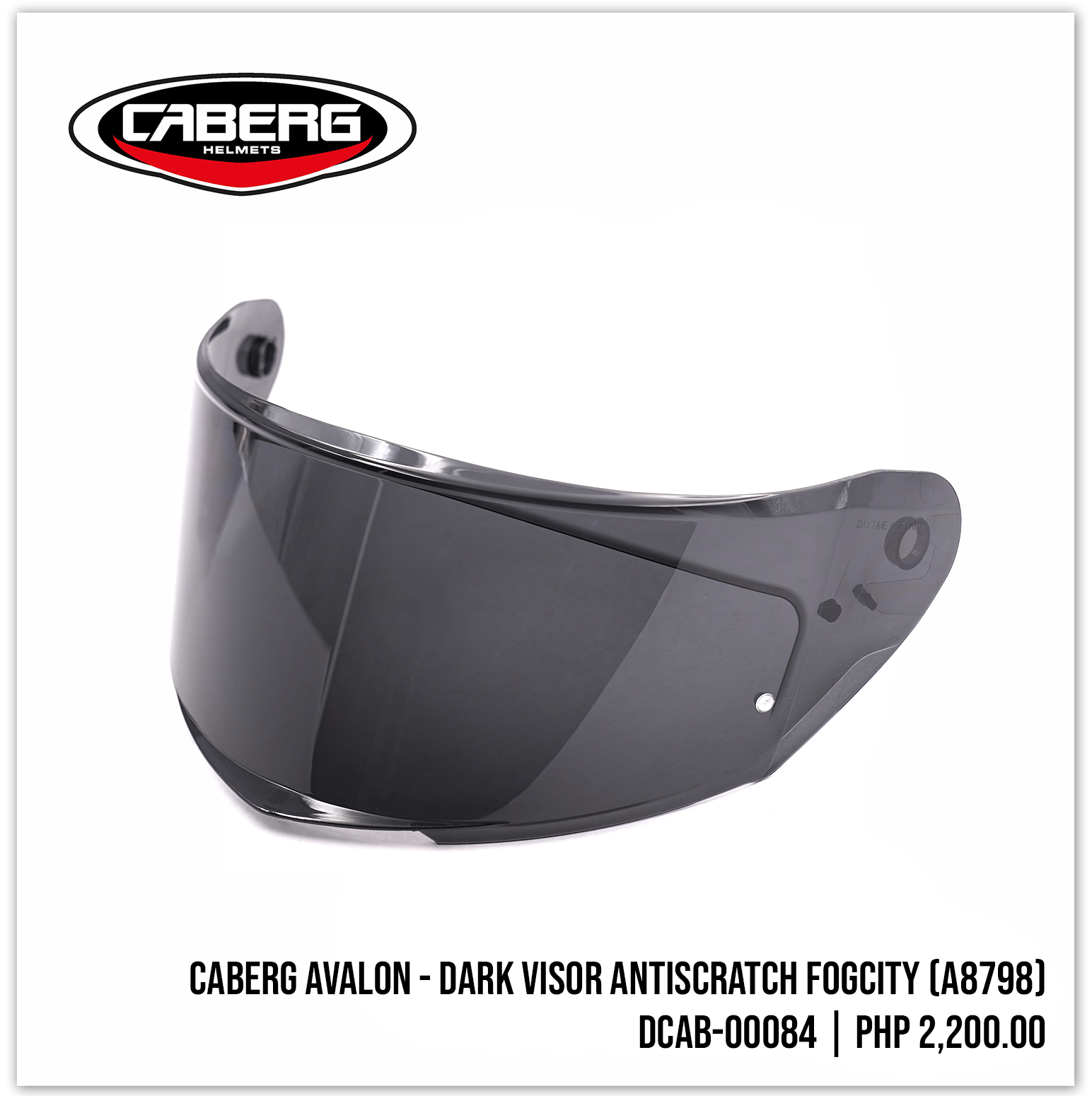 Caberg Avalon - Dark Visor Antiscratch Fogcity (A8798)