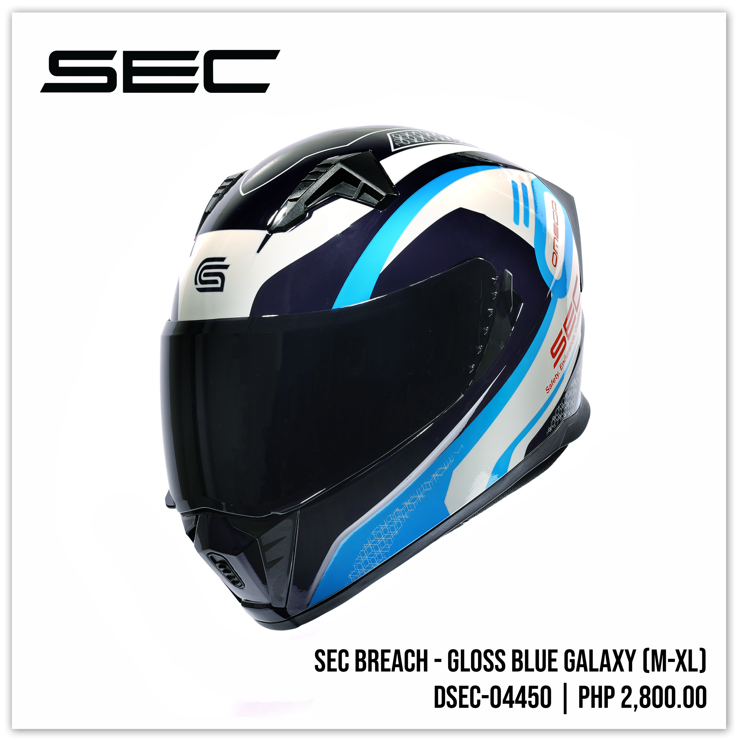 SEC Breach - Gloss Blue Galaxy