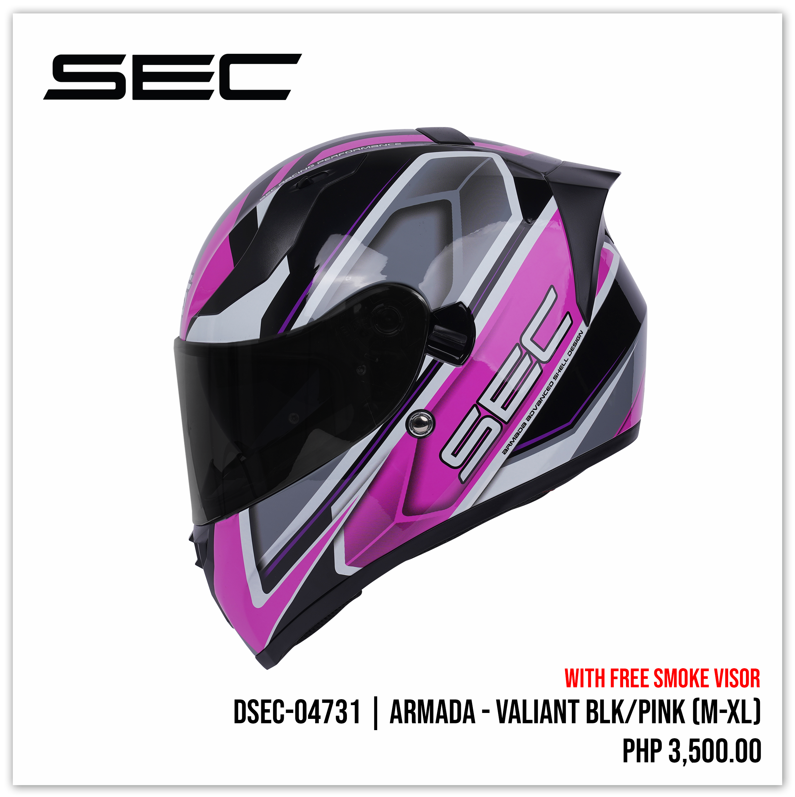 Armada - Valiant (Black/Pink)