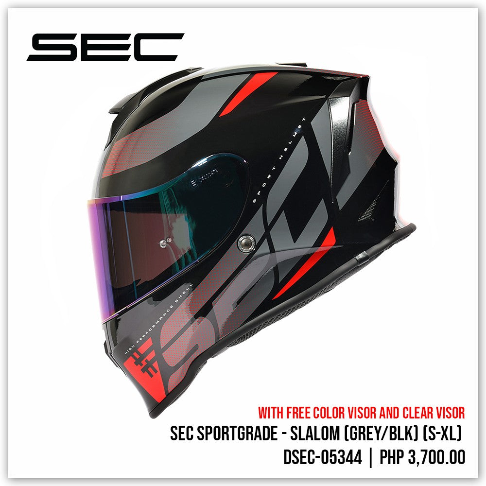 SEC Sportgrade - Slalom (Grey/Black)