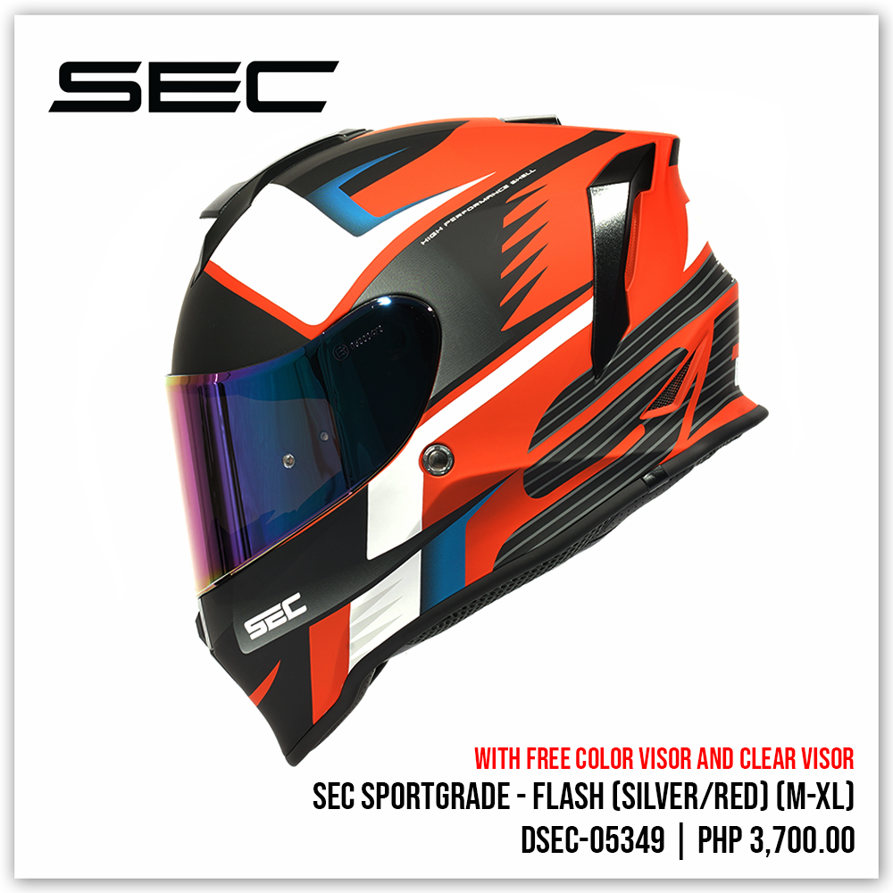 SEC Sportgrade - Flash (Silver/Red)