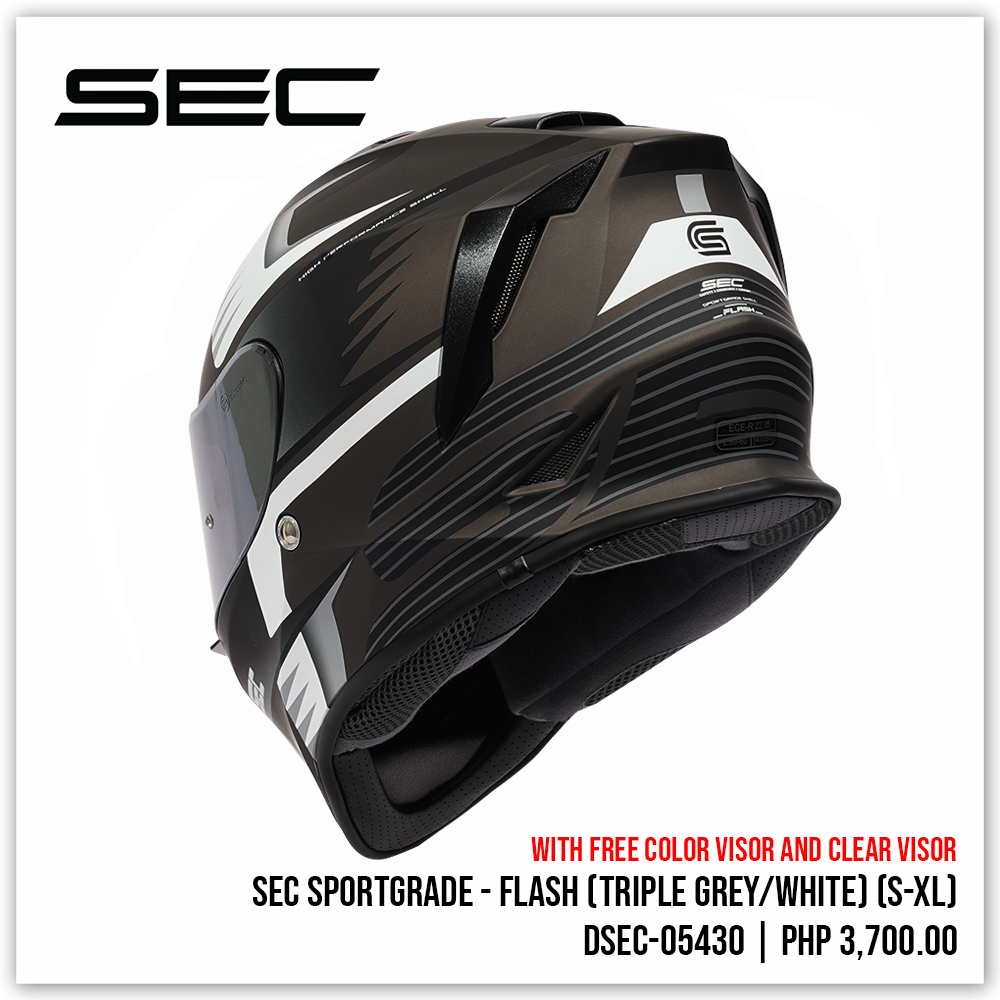 SEC Sportgrade - Flash (Triple Grey/ White)