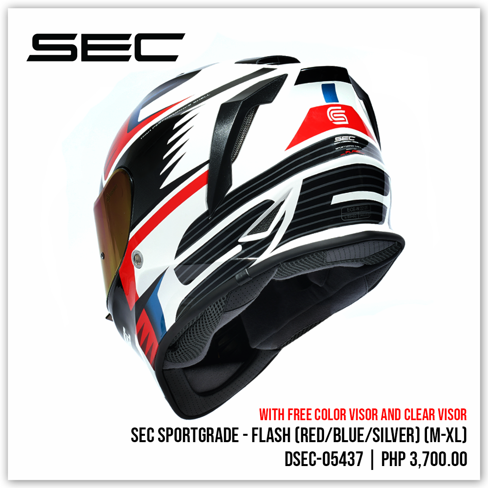 SEC Sportgrade - Flash (Red/ Blue/ SILVER)