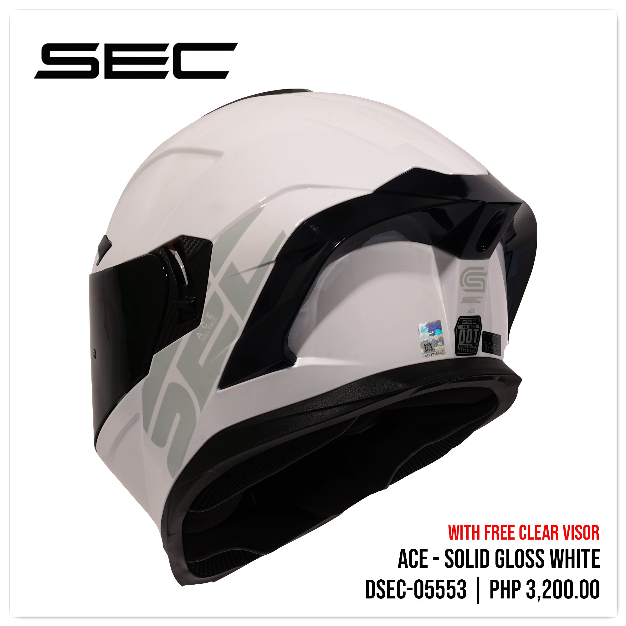 ACE - SOLID GLOSS WHITE