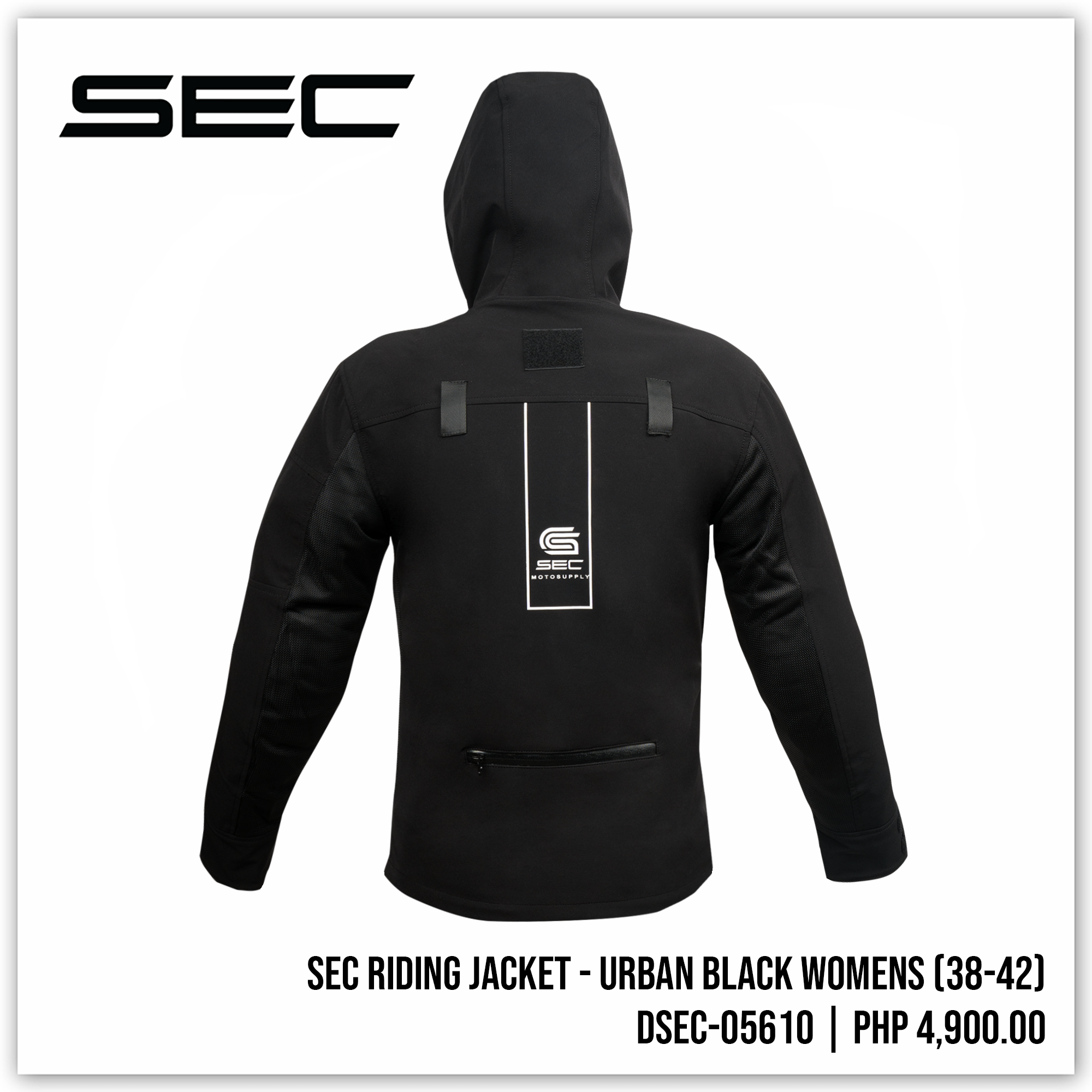 SEC Riding Jacket - Urban Black Womens