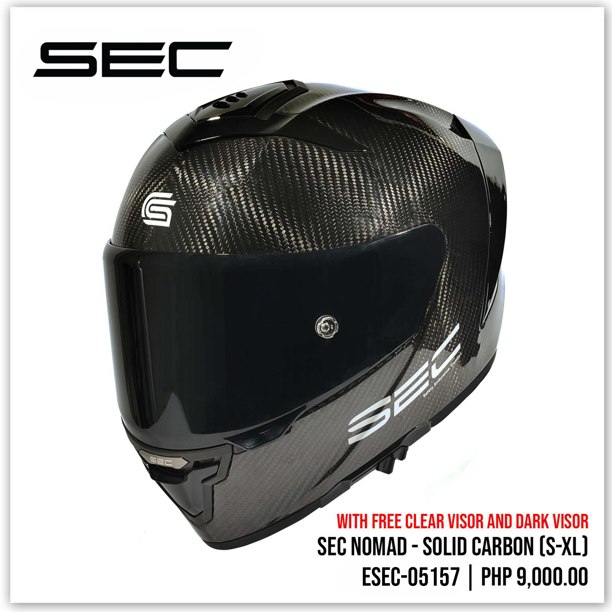 SEC Nomad Solid Carbon SEC Motosupply