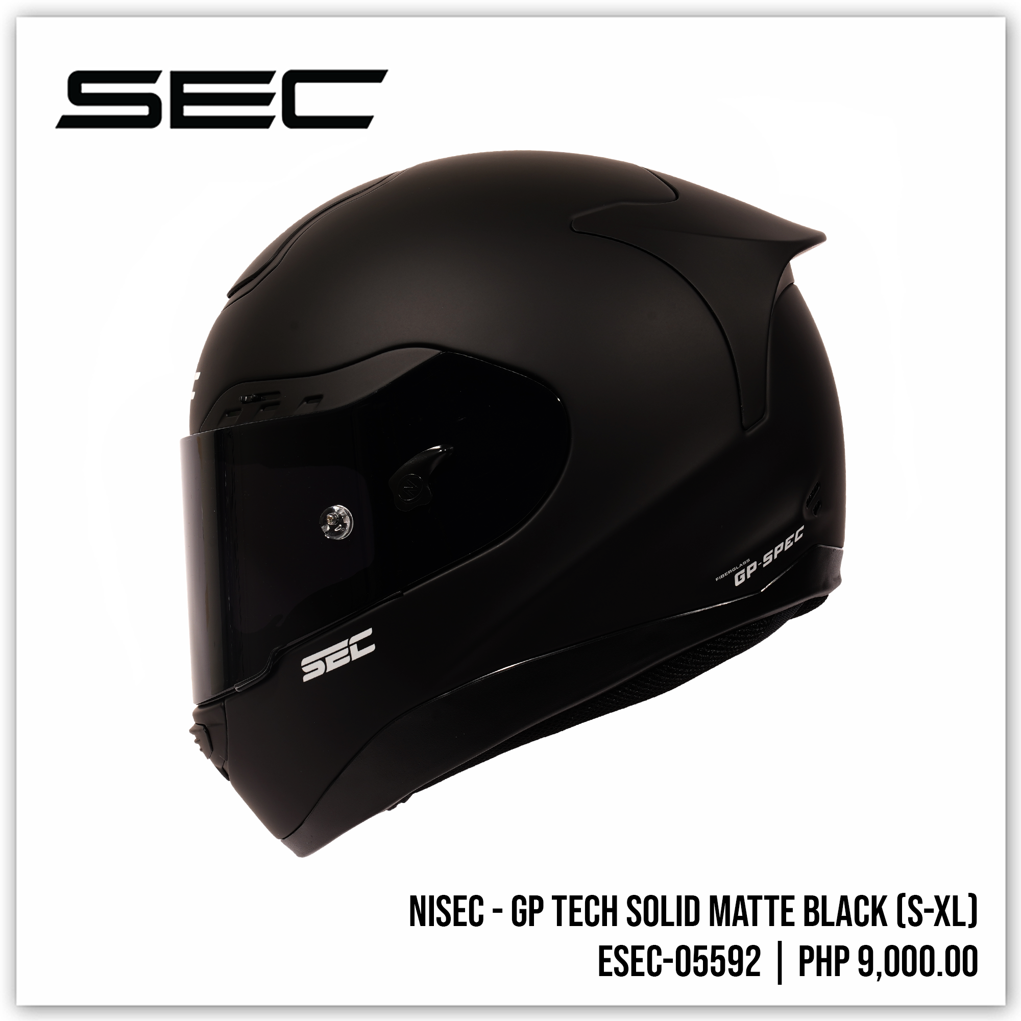 NISEC - GP-TECH Solid Matte Black